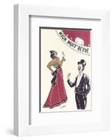 Gaiety Girls, High Muff Revue-The Vintage Collection-Framed Premium Giclee Print