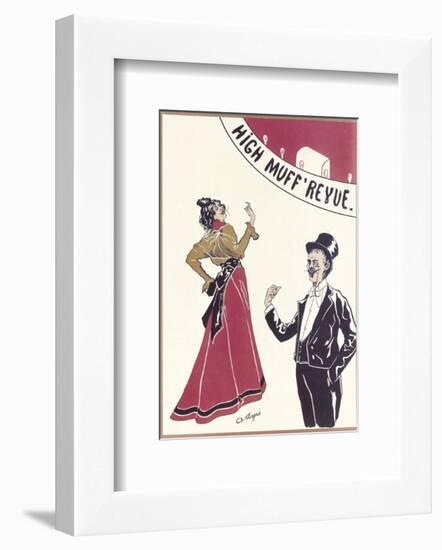 Gaiety Girls, High Muff Revue-The Vintage Collection-Framed Premium Giclee Print