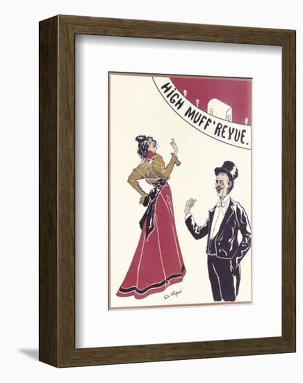 Gaiety Girls, High Muff Revue-The Vintage Collection-Framed Premium Giclee Print