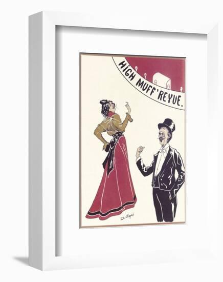 Gaiety Girls, High Muff Revue-The Vintage Collection-Framed Premium Giclee Print