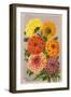 Gaillardia Perfection-null-Framed Art Print