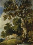 The Gadshill Oak, 1790 (Oil on Canvas)-Gainsborough Dupont-Giclee Print