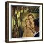 Gainsborough Often Painted Portraits of His Two Daughters-Luis Arcas Brauner-Framed Giclee Print