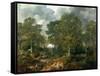 Gainsborough's Forest ("Cornard Wood"), circa 1748-Thomas Gainsborough-Framed Stretched Canvas