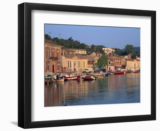 Gaios Harbour, Paxos, Greek Islands, Greece, Europe-Julia Bayne-Framed Photographic Print