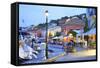 Gaios Harbour, Paxos, the Ionian Islands, Greek Islands, Greece, Europe-Neil Farrin-Framed Stretched Canvas