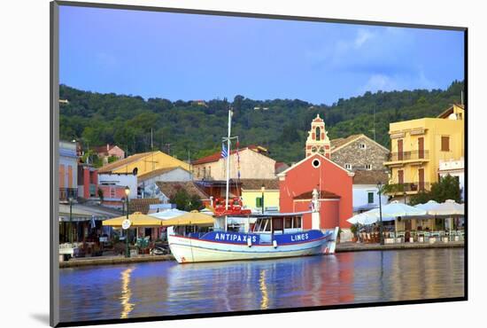 Gaios Harbour, Paxos, the Ionian Islands, Greek Islands, Greece, Europe-Neil Farrin-Mounted Photographic Print