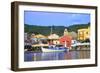 Gaios Harbour, Paxos, the Ionian Islands, Greek Islands, Greece, Europe-Neil Farrin-Framed Photographic Print