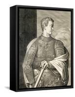 Gaius Caesar "Caligula" Emperor of Rome 37-41 AD-Titian (Tiziano Vecelli)-Framed Stretched Canvas