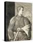 Gaius Caesar "Caligula" Emperor of Rome 37-41 AD-Titian (Tiziano Vecelli)-Stretched Canvas