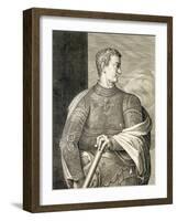 Gaius Caesar "Caligula" Emperor of Rome 37-41 AD-Titian (Tiziano Vecelli)-Framed Giclee Print