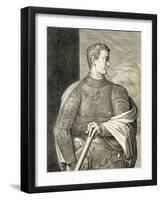 Gaius Caesar "Caligula" Emperor of Rome 37-41 AD-Titian (Tiziano Vecelli)-Framed Giclee Print