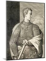 Gaius Caesar "Caligula" Emperor of Rome 37-41 AD-Titian (Tiziano Vecelli)-Mounted Giclee Print