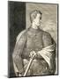Gaius Caesar "Caligula" Emperor of Rome 37-41 AD-Titian (Tiziano Vecelli)-Mounted Premium Giclee Print