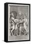 Gaius Julius Caesar Augustus-Pietro Santi Bartoli-Framed Stretched Canvas