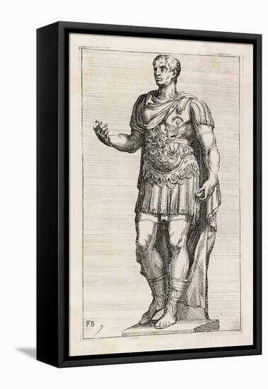 Gaius Julius Caesar Roman Emperor-null-Framed Stretched Canvas