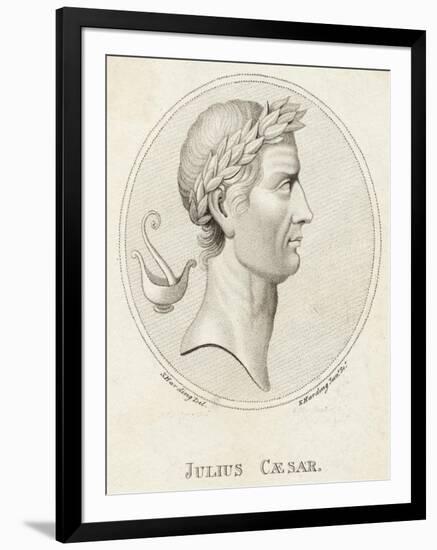 Gaius Julius Caesar Roman Emperor-Sophie Harding-Framed Photographic Print