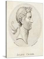 Gaius Julius Caesar Roman Emperor-Sophie Harding-Stretched Canvas