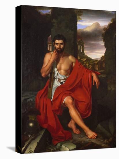 Gaius Marius Amid the Ruins of Carthage, 1807-John Vanderlyn-Stretched Canvas