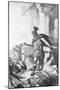 Gaius Marius among Ruins of Carthage-null-Mounted Giclee Print