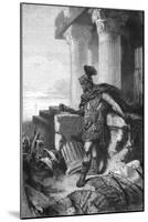Gaius Marius at Carthage-Hermann Vogel-Mounted Art Print