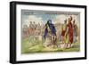 Gaius Marius in Exile Among the Ruins of Carthage-null-Framed Giclee Print