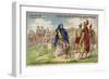 Gaius Marius in Exile Among the Ruins of Carthage-null-Framed Giclee Print