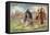 Gaius Marius in Exile Among the Ruins of Carthage-null-Framed Stretched Canvas