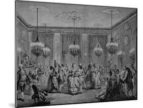 Gala Ball, France, 18th Century-null-Mounted Giclee Print