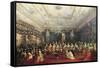 Gala Concert Given in January 1782 in Venice for the Tsarevich Paul of Russia and His Wife-Francesco Guardi-Framed Stretched Canvas