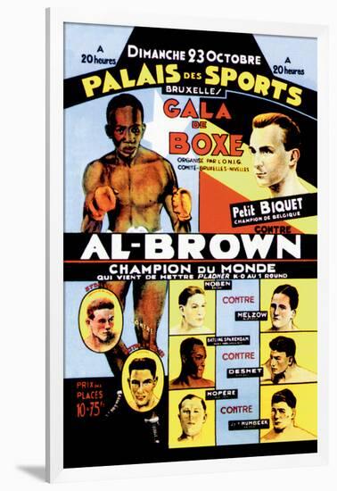 Gala of Boxing, Palace of Sport-null-Framed Art Print
