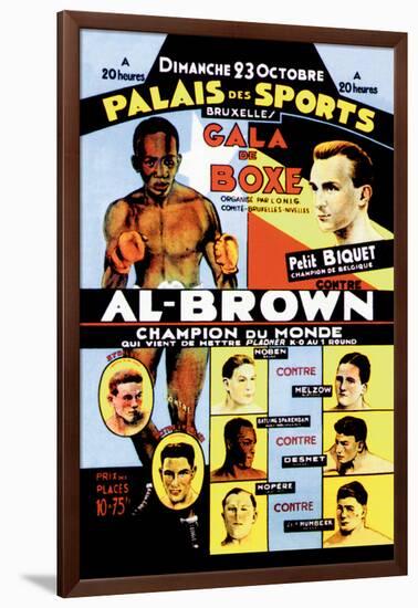 Gala of Boxing, Palace of Sport-null-Framed Art Print