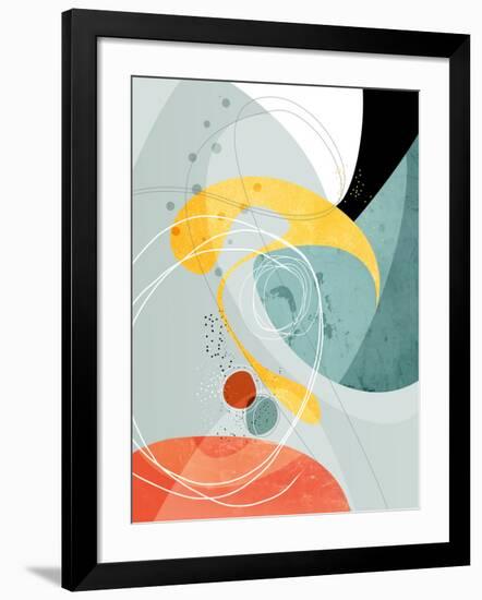 Galactic 02 - Crossings-Ishita Banerjee-Framed Art Print