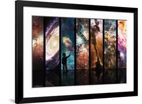 Galactic Wonder-null-Framed Poster