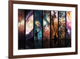 Galactic Wonder-null-Framed Poster