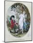 Galant Scene by Deny, France-null-Mounted Giclee Print