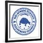 Galapagos Islands Stamp-radubalint-Framed Premium Giclee Print