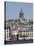 Galata Tower in Background, the Bosporus, Istanbul, Turkey, Europe-null-Stretched Canvas