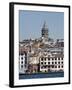Galata Tower in Background, the Bosporus, Istanbul, Turkey, Europe-null-Framed Photographic Print