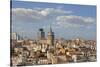 Galata Tower in Istanbul-Jon Hicks-Stretched Canvas