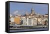 Galata Tower, Istanbul, Turkey, Europe-Richard Cummins-Framed Stretched Canvas