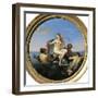 Galatea, 1819-Giuseppe Bezzuoli-Framed Giclee Print