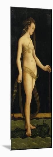 Galatea Standing on a Dolphin-Jacopo De Barbari-Mounted Giclee Print