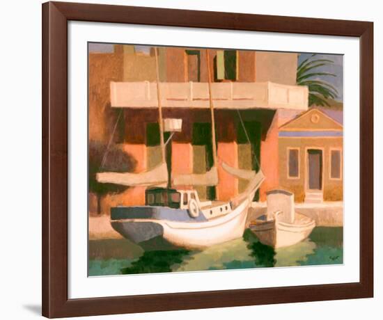 Galaxidi-William Buffett-Framed Art Print