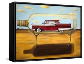 Galaxie in a Bottle-Leah Saulnier-Framed Stretched Canvas