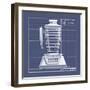 Galaxy Blender - Blueprint-Larry Hunter-Framed Giclee Print
