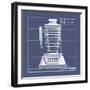 Galaxy Blender - Blueprint-Larry Hunter-Framed Giclee Print