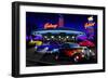 Galaxy Diner-Helen Flint-Framed Art Print