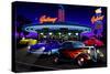 Galaxy Diner-Helen Flint-Stretched Canvas