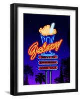 Galaxy Diner-Flint Helen-Framed Art Print